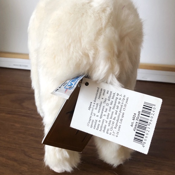 Hansa Alpaca Collectible Plush - Picture 6 of 6